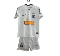 12-13Santos FC Kids' Black Football Kit Dri-FIT Jersey & Shorts Set