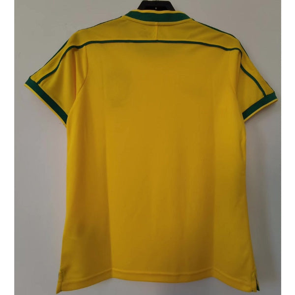 1998 Brazil Home Retro Soccer Jersey RONALDO RIVALDO