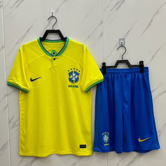 2022 Brazil Retro Jersey – Vintage Yellow Football Shirt