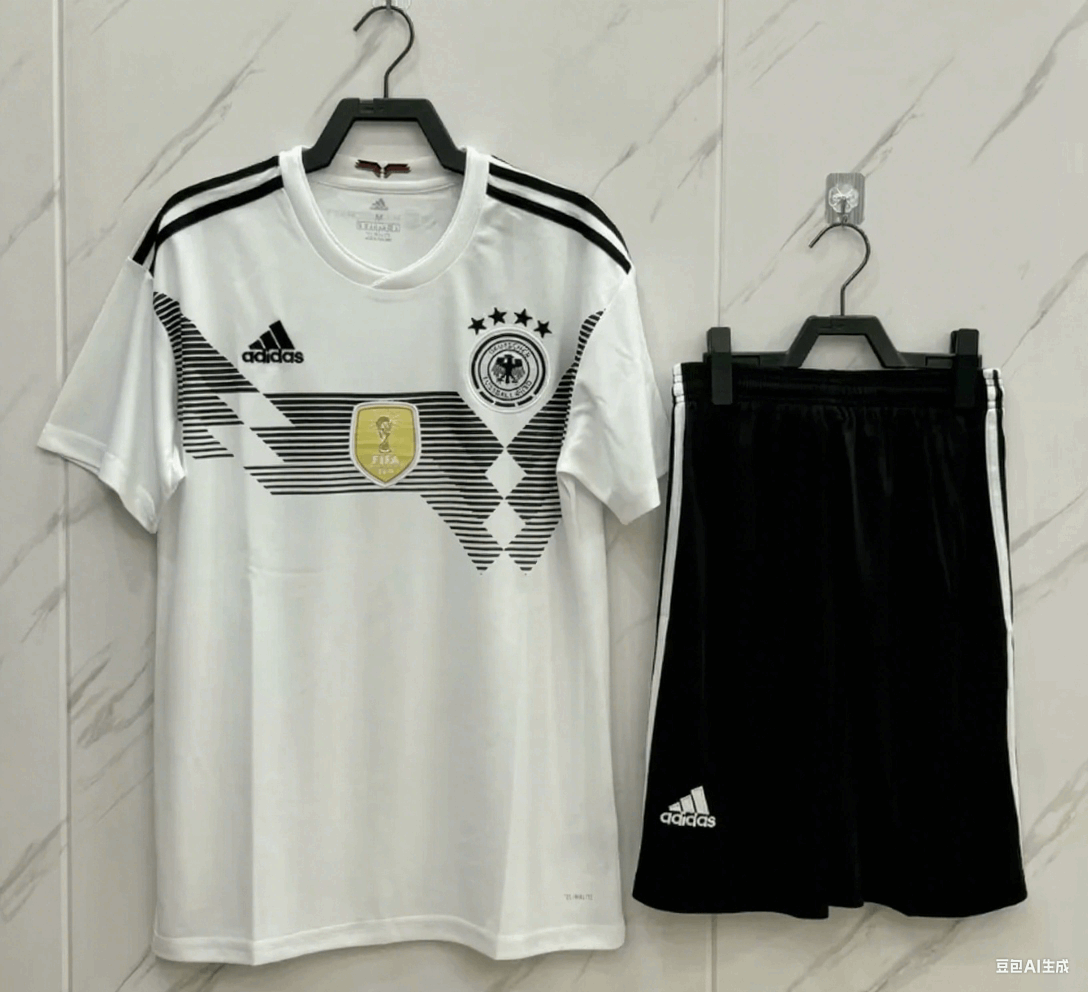 18-19 白色套装足球运动服