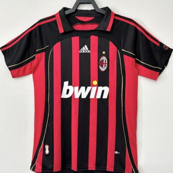06-07AC米兰 速干运动衣 足球球衣