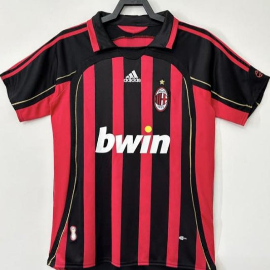 06-07AC米兰 速干运动衣 足球球衣