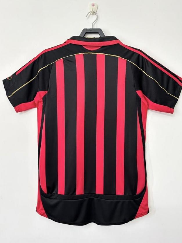 06-07AC米兰 速干运动衣 足球球衣