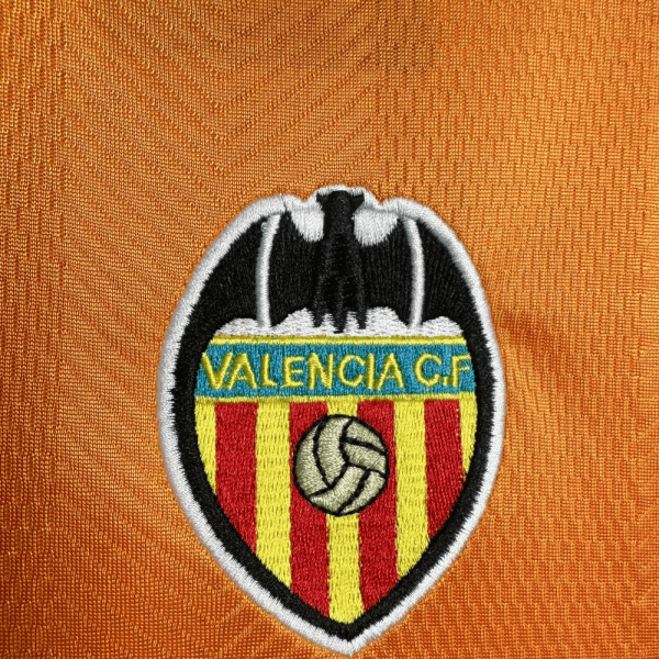 1999-01 Valencia CF 2001-2002 Retro Away Soccer Jersey