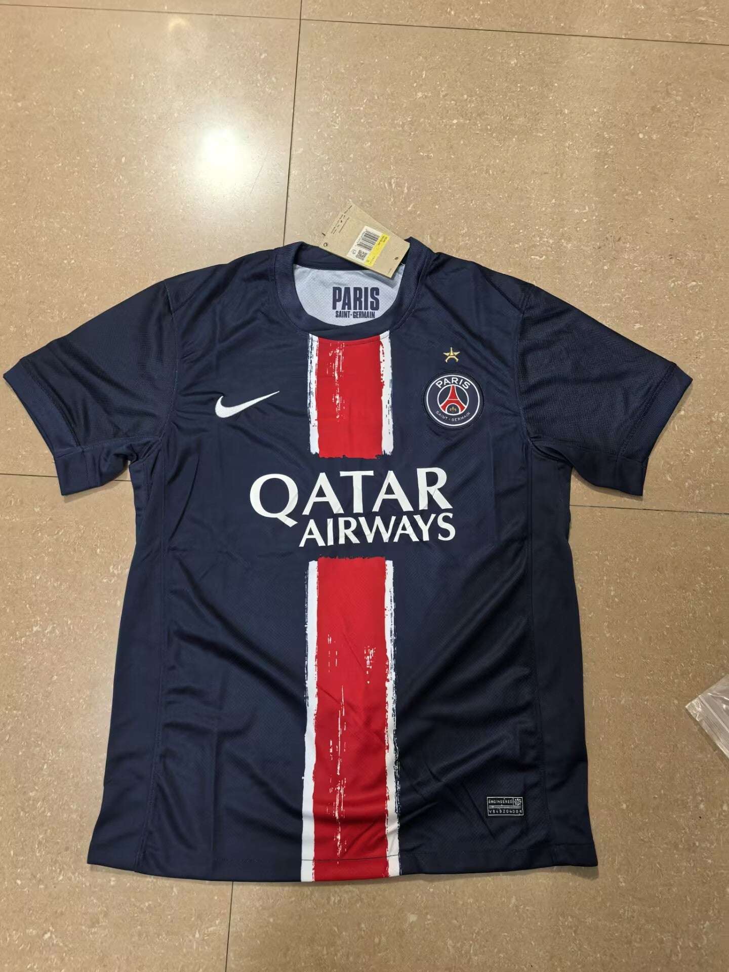 24/25欧冠冠军球衣 成人运动T恤