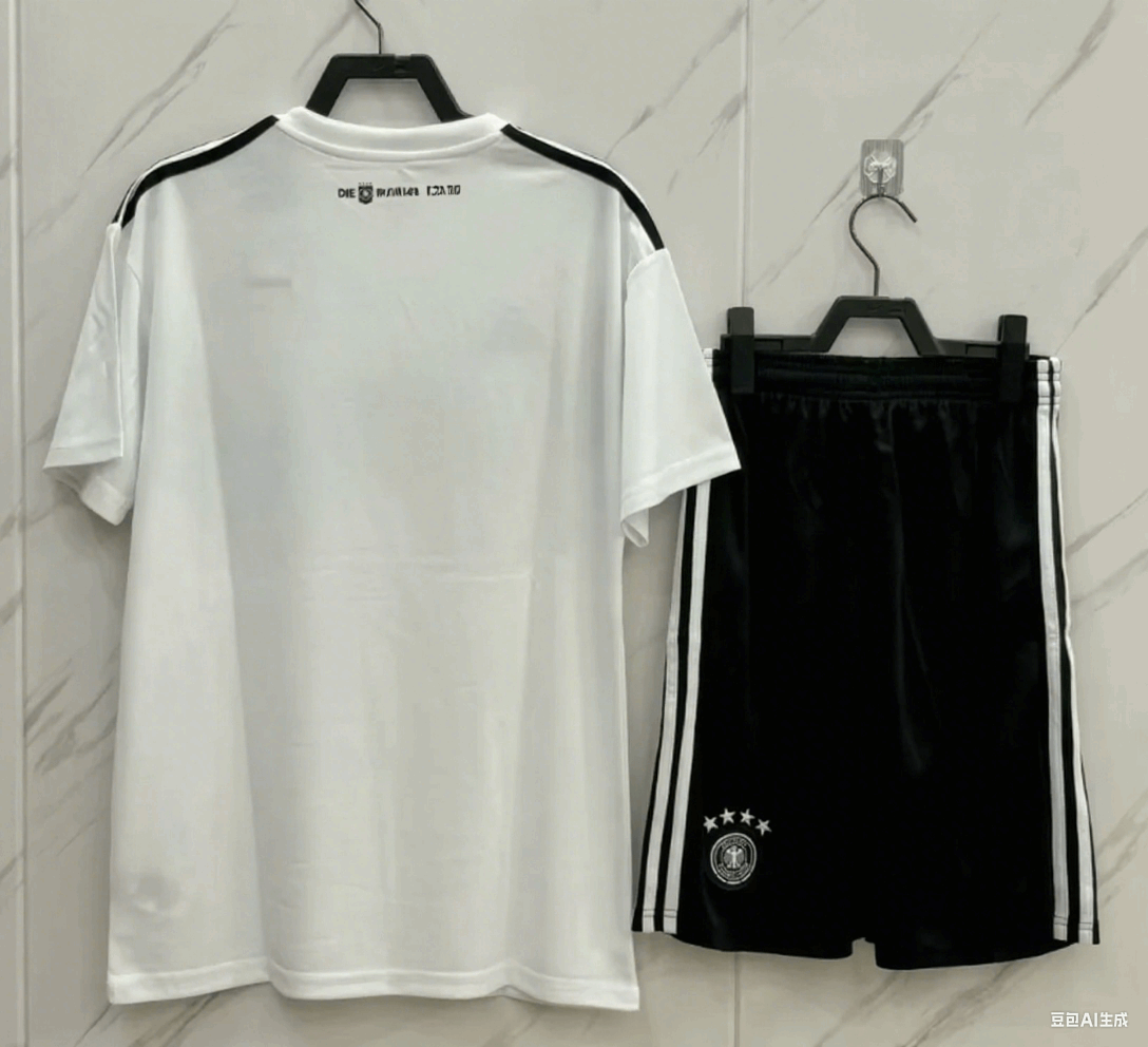 18-19 白色套装足球运动服