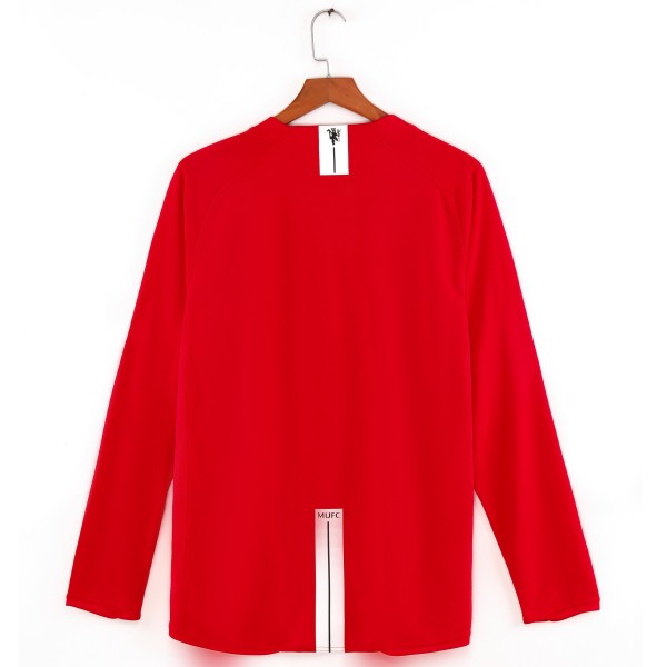 07-08 Manchester United  a vintage long-sleeve football jersey