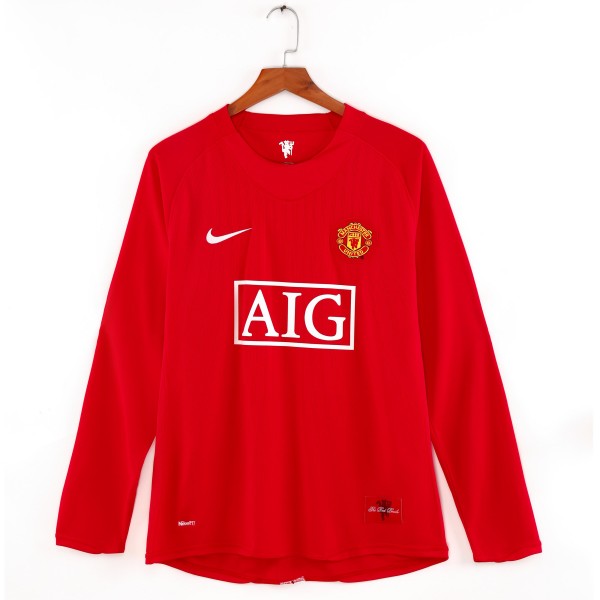 07-08 Manchester United  a vintage long-sleeve football jersey