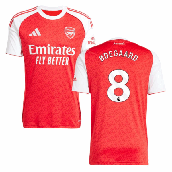 Arsenal 2025-2026 Home Jersey - Saliba