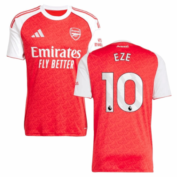 Arsenal 2025-2026 Home Jersey - Saliba