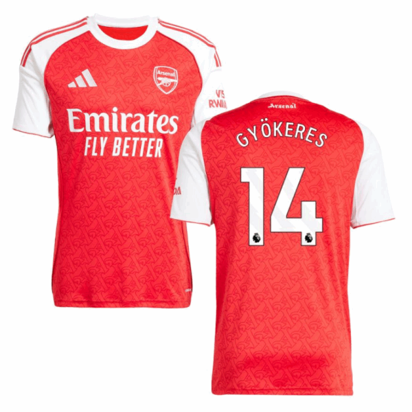 Arsenal 2025-2026 Home Jersey - Saliba