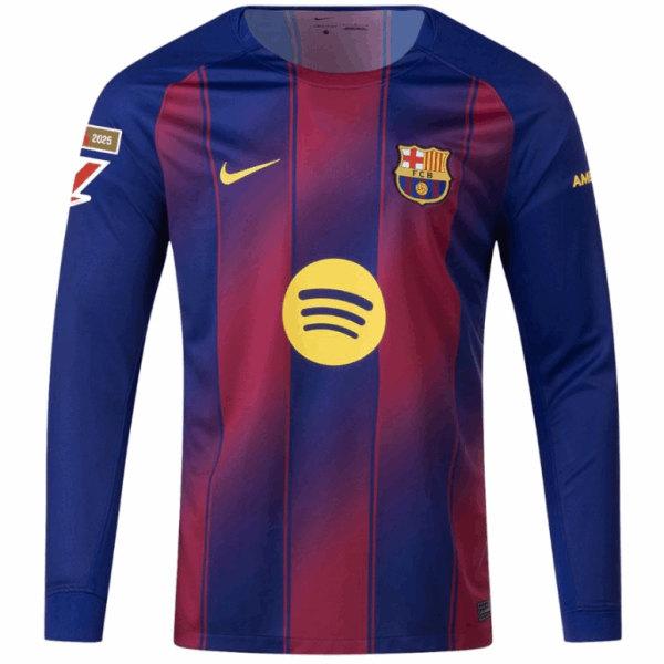 BARCELONA HOME MATCH JERSEY 2025 - 2026