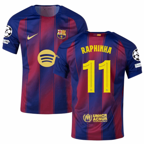BARCELONA HOME MATCH JERSEY 2025 - 2026