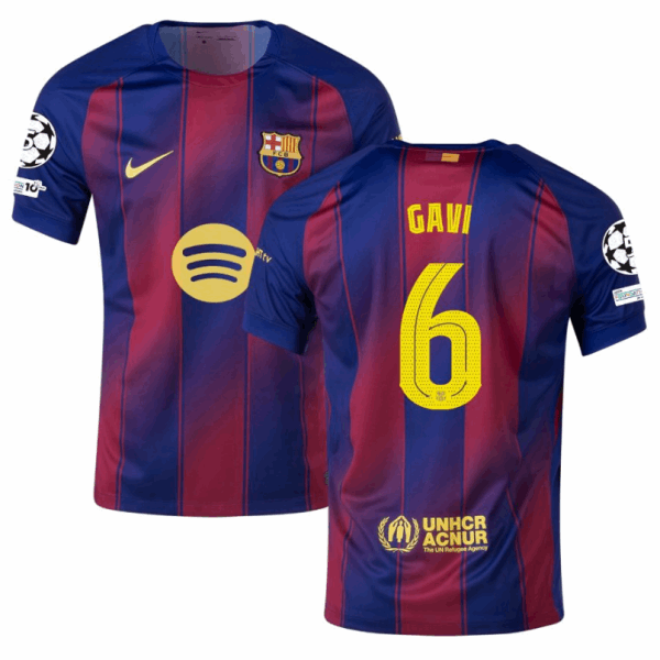 BARCELONA HOME MATCH JERSEY 2025 - 2026