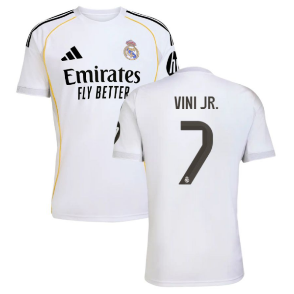 Real Madrid Home Jersey 2025-2026 Mbappe