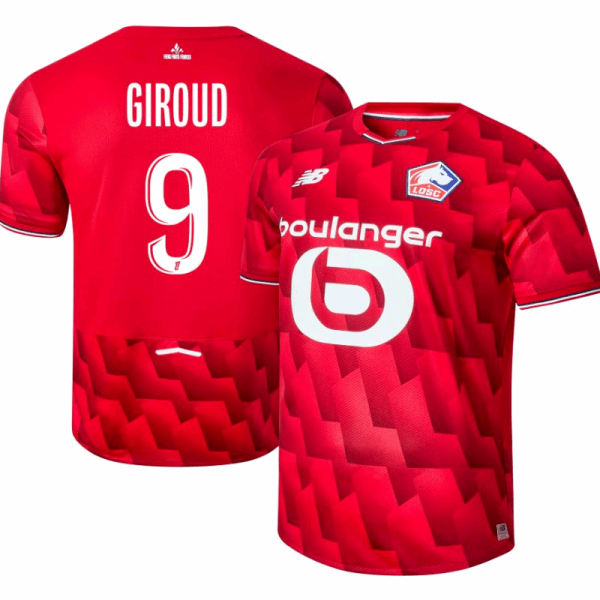 This translates to LOSC Home Jersey 2025-2026
