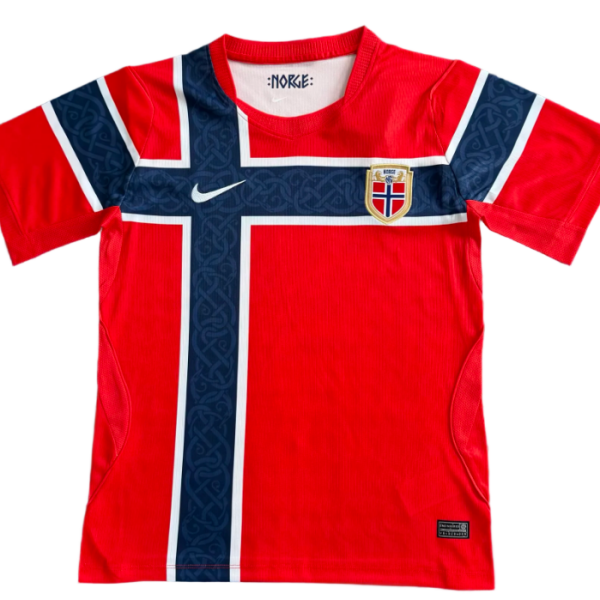 26-27Norway National Team Home Soccer Jersey  Norge  Men's & Women's Football Shirt