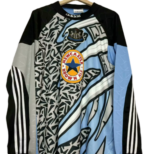 Retro Newcastle United 1995-96 Goalkeeper Long Sleeve Jersey | Vintage Premier League Soccer Shirt