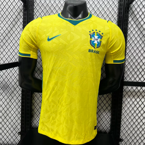 2026-2027 Brazil National Team Home & Away Player Version Soccer Jersey  Seleção   Nike/Jordan Player Issue Football Shirt