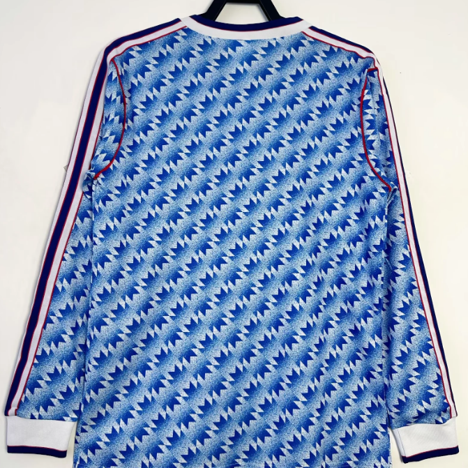 Manchester United 1990/92 Away Retro Jersey #7 David Beckham Soccer Shirt
