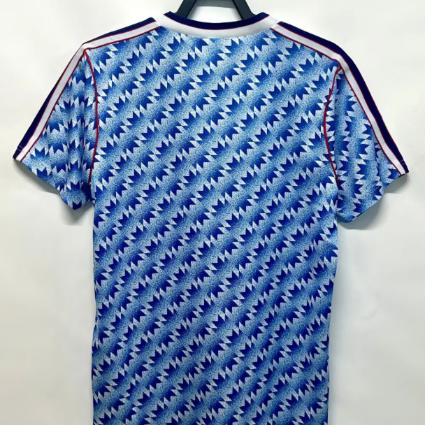 Manchester United 1990/92 Away Retro Jersey #7 David Beckham Soccer Shirt