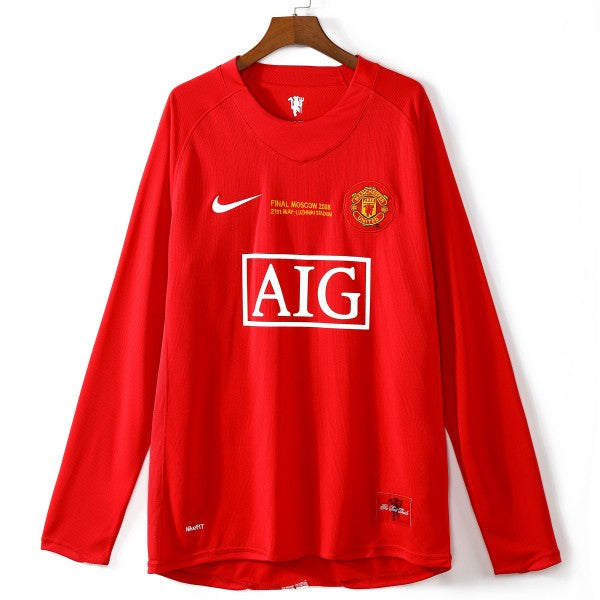 07-08 Manchester United  a vintage long-sleeve football jersey