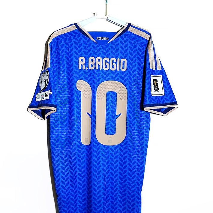 2026 27 Italy National Team World Cup Retro Soccer Jersey R.Baggio #10 Breathable Men's Football Shirt Thailand Quality