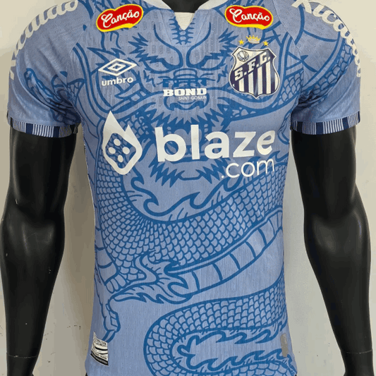 25-26Santos FC 2025/26 Pink Dragon Jersey - Neymar #11