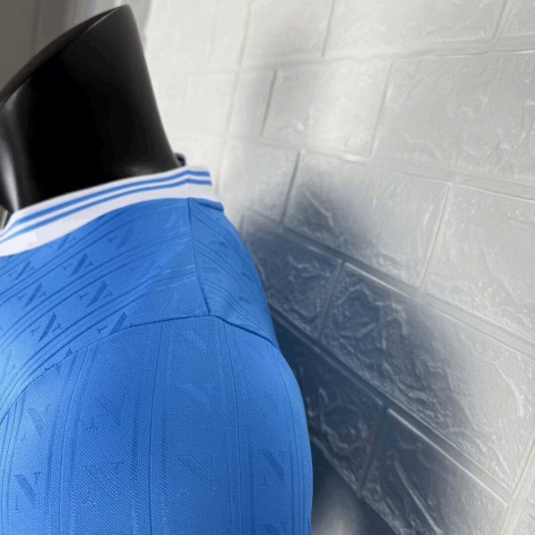 SSC Napoli 2025/26 Home Jersey | EA7 Official Fan Version - Customizable Names/Numbers