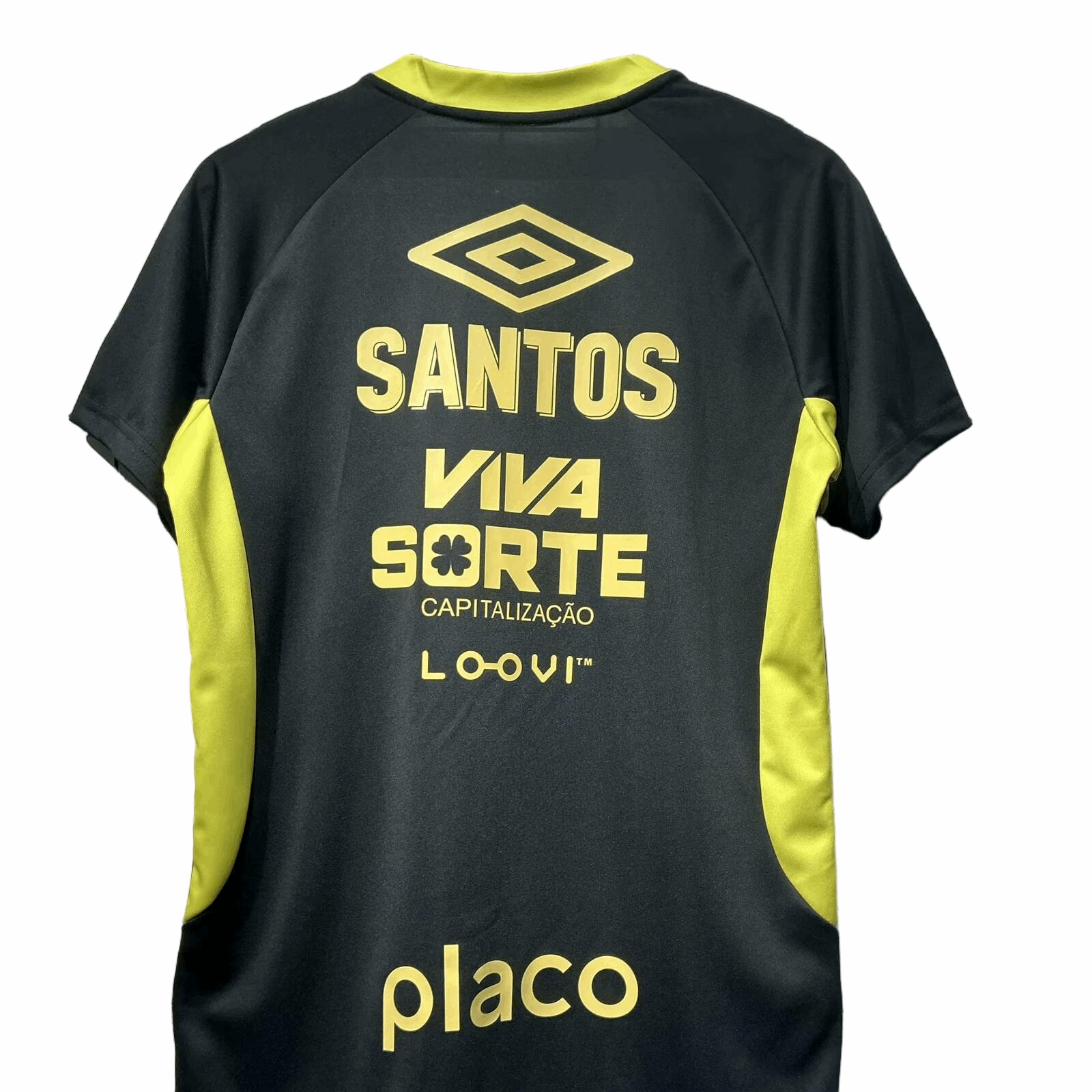 25-26 桑托斯队黑色客场球衣 内马尔 11 号 足球服球迷版 含赞助标识