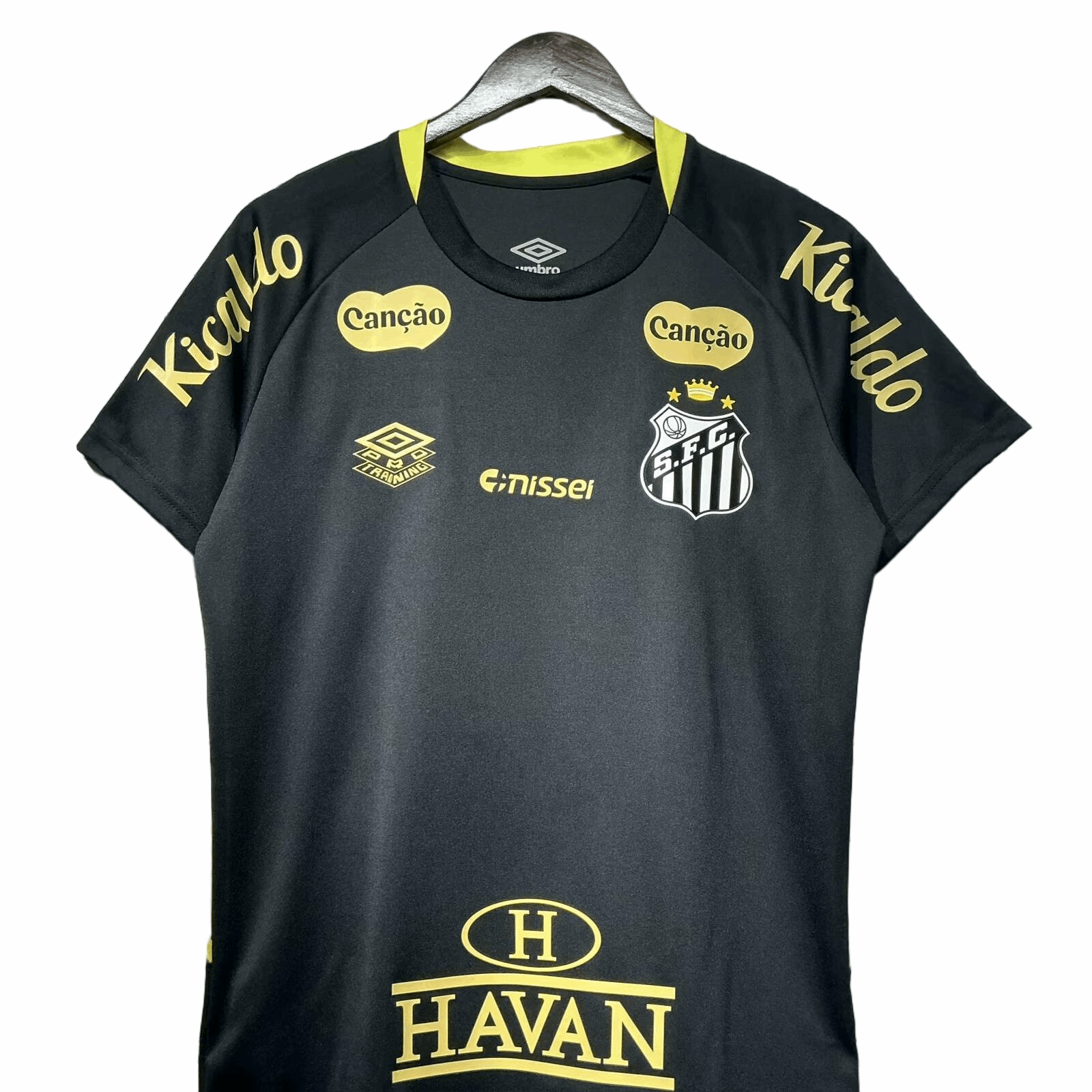 25-26 桑托斯队黑色客场球衣 内马尔 11 号 足球服球迷版 含赞助标识